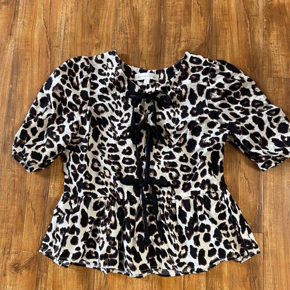 Leopard Print Women's Top